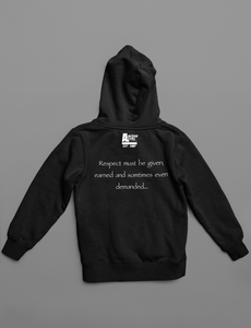 Respect pullover hoodie